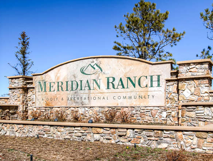Meridian Ranch photo of new homes in Colorado Springs
